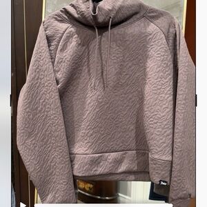 Juicy Couture Quilted Mauve Scuba Style Top @joysmith777